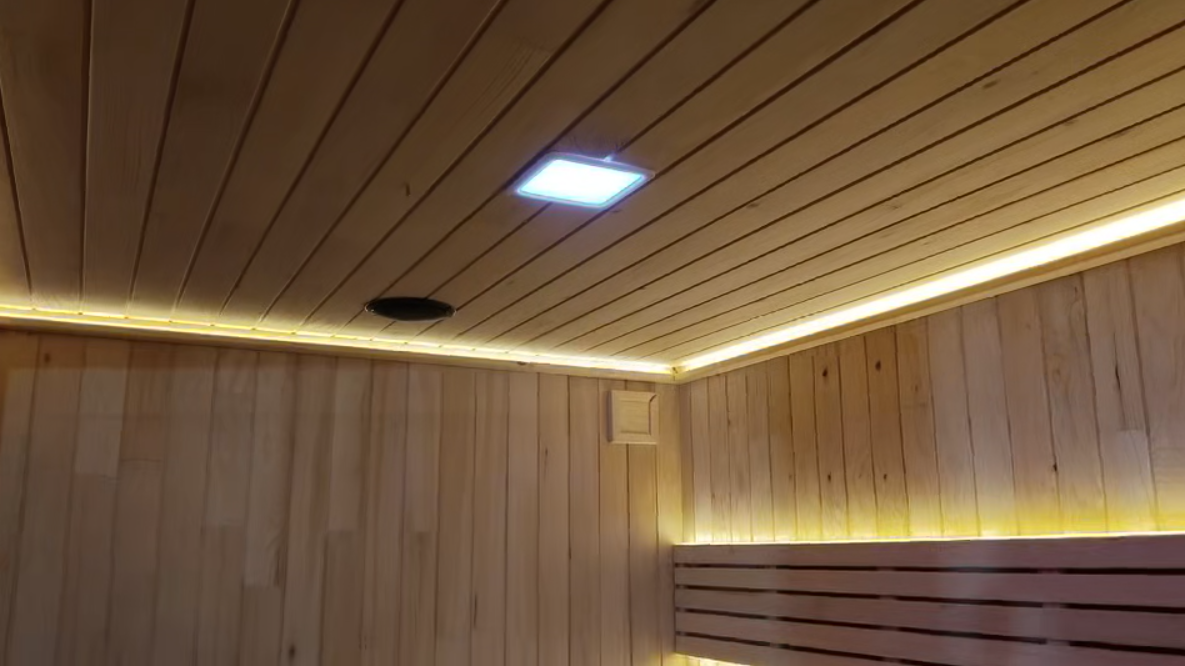Removable Square Wooden Electric Sauna, Size Custom Available