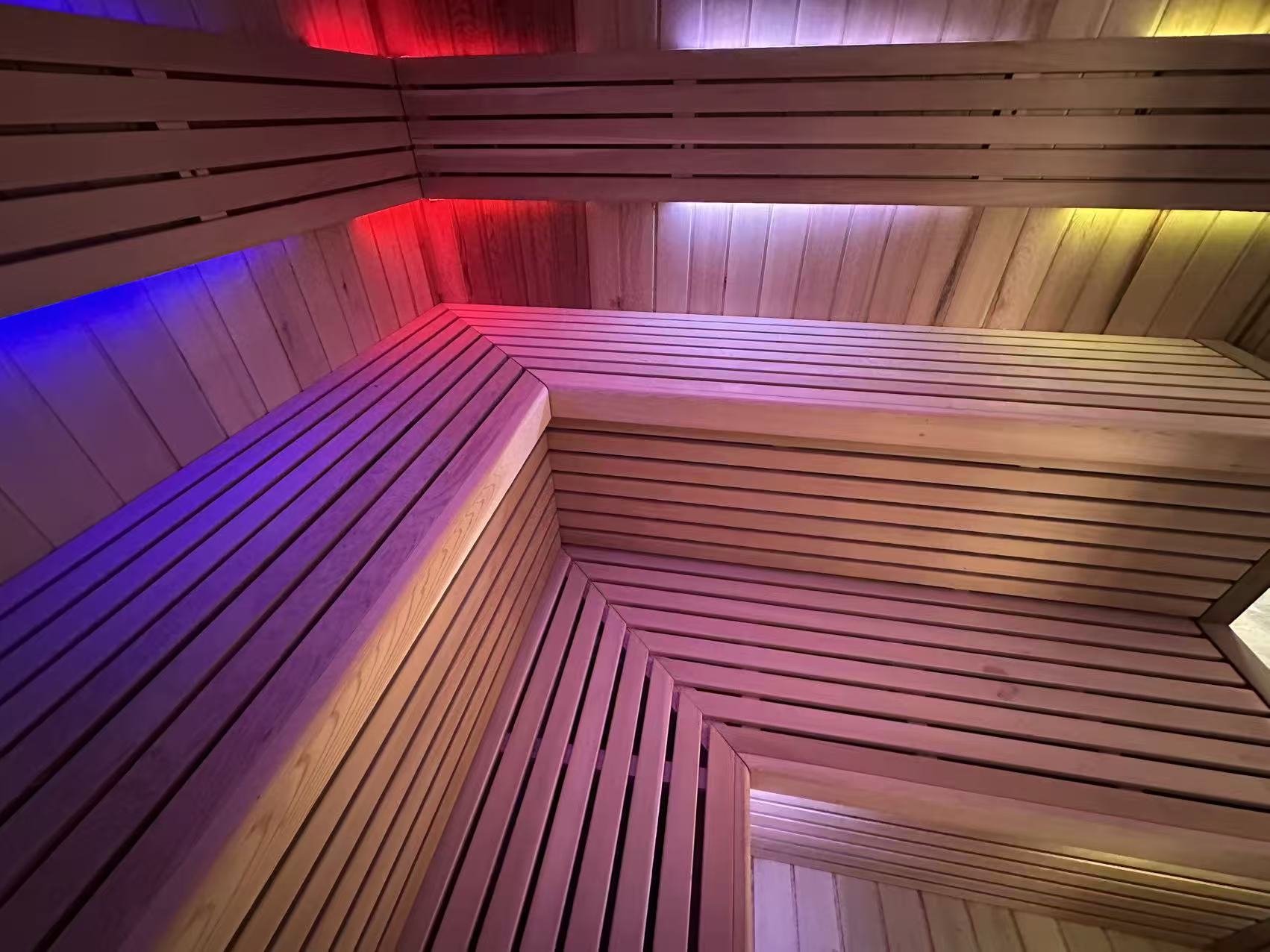 Outdoor Cube Solid Wood Sauna・Luxury Courtyard Wellness Essential