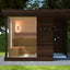 Luxury Shower Steam Wood Spa Sauna. Available at wholesale price. Sized for 4 people. Traditional outdoor sauna with shower.