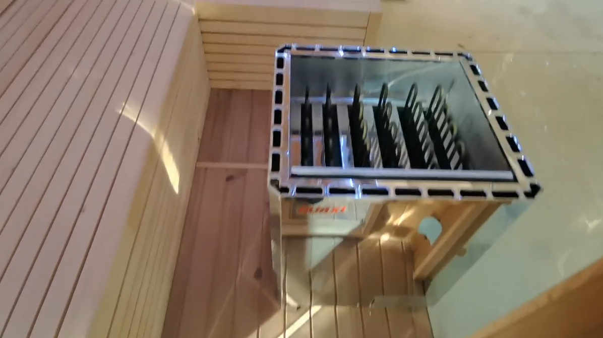 Long integrated wet-dry sauna with independent shower area, complete electric temperature control heating system, personalized layout customization for homestays and clubs, suitable for indoor and courtyard installation