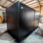 Large Connectable Multi-Room Electric Sauna, Indoor & Outdoor Courtyard Available, Factory Direct Custom Sizing