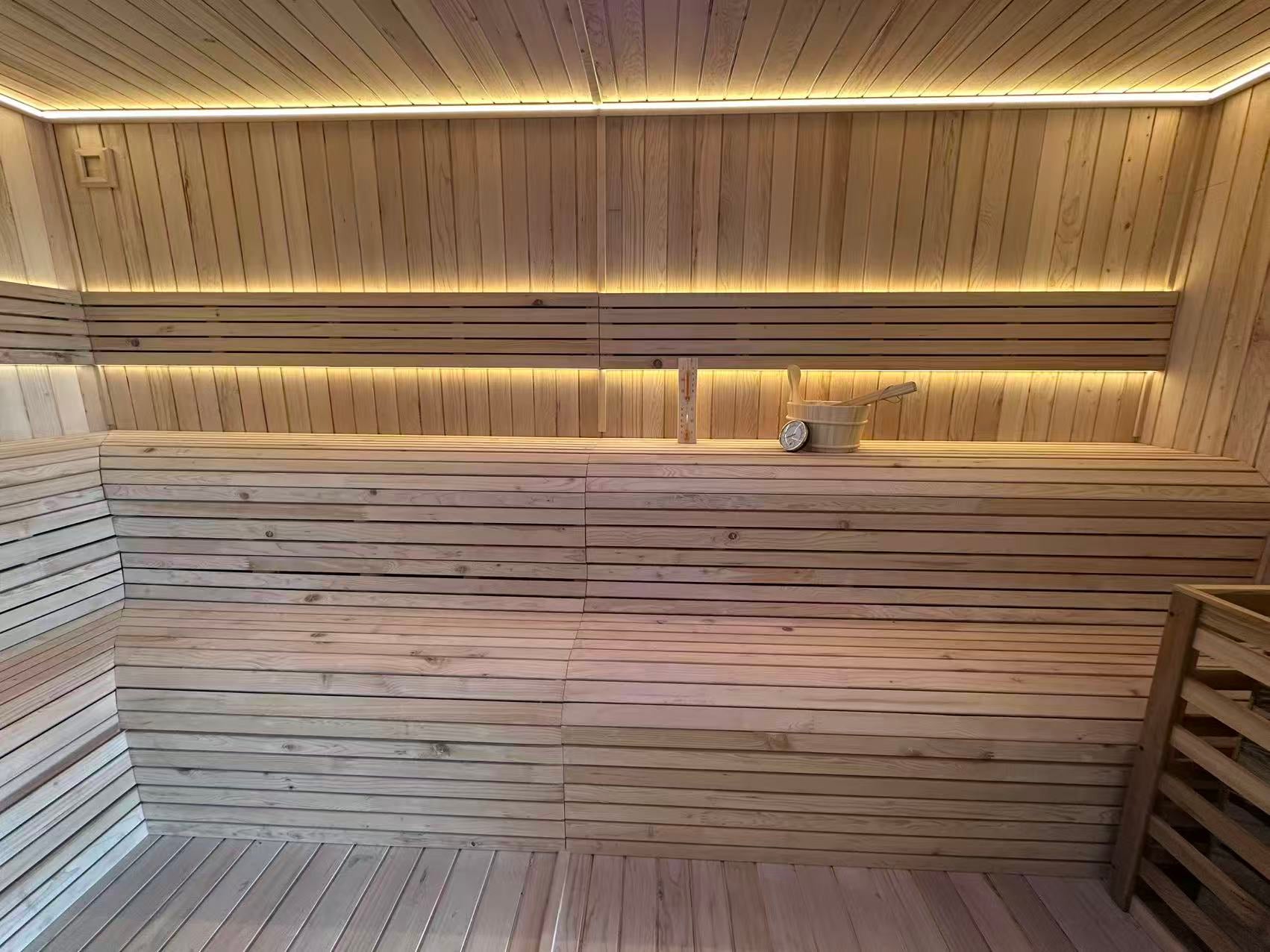 Removable Square Electric Constant Temp Sauna, Indoor Outdoor Dual Purpose, Custom Size Supported