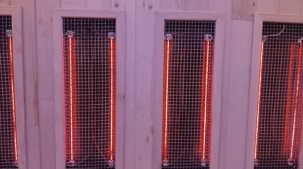 Home Integrated Far Infrared Sauna, Smart Constant Temp Light Heating, Custom Made for Villa Bedroom & Basement