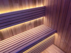 Integrated Sauna with Shower, Electric Dry Steam, Home Villa Wet Dry Use, Custom Size