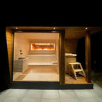 MEISSALIVVE Full Spectrum Sauna for Home, 1-2 Person Infrared Sauna with 7-Color Light Therapy & Bluetooth Speakers, Indoor Dry Heat Sauna with Red Light, Personal Luxury Spa for Home & Gym