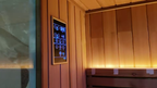 Minimalist Square Fixed Electric Sauna, Indoor Home Hotel Spa Compatible, Custom Door Window Exterior & Interior Layout