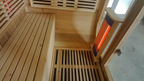 Cubic Square Wooden Electric Sauna, Home Use, Custom Overall Dimensions