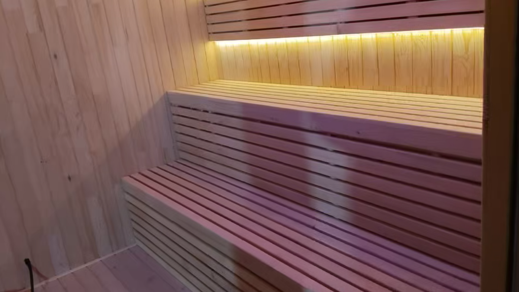 Removable Square Wooden Electric Sauna, Size Custom Available