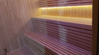 Removable Square Wooden Electric Sauna, Size Custom Available