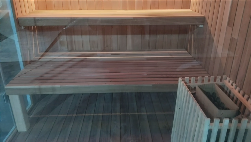 Minimalist Square Fixed Electric Sauna, Indoor Home Hotel Spa Compatible, Custom Door Window Exterior & Interior Layout