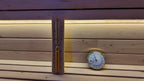 Integrated Rectangular Solid Wood Sauna | Electric Constant Temperature Dry Steam Heating System, Custom Non-Standard Sizes for Home, Villa & Homestay, Indoor & Outdoor Available