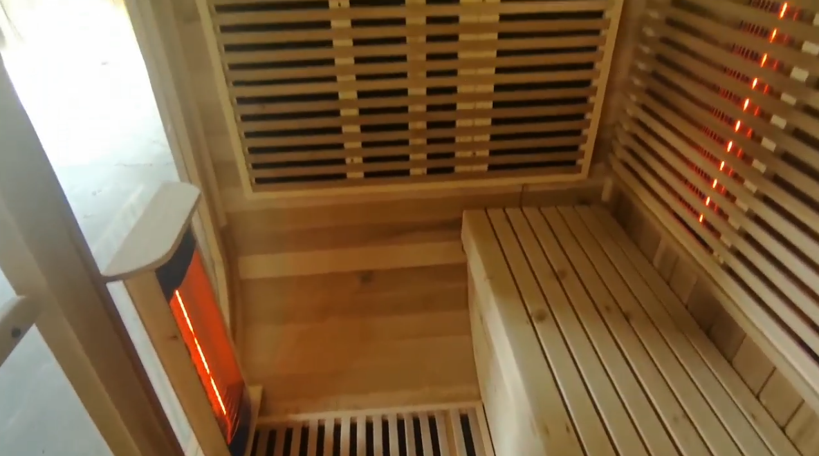 Cubic Square Wooden Electric Sauna, Home Use, Custom Overall Dimensions