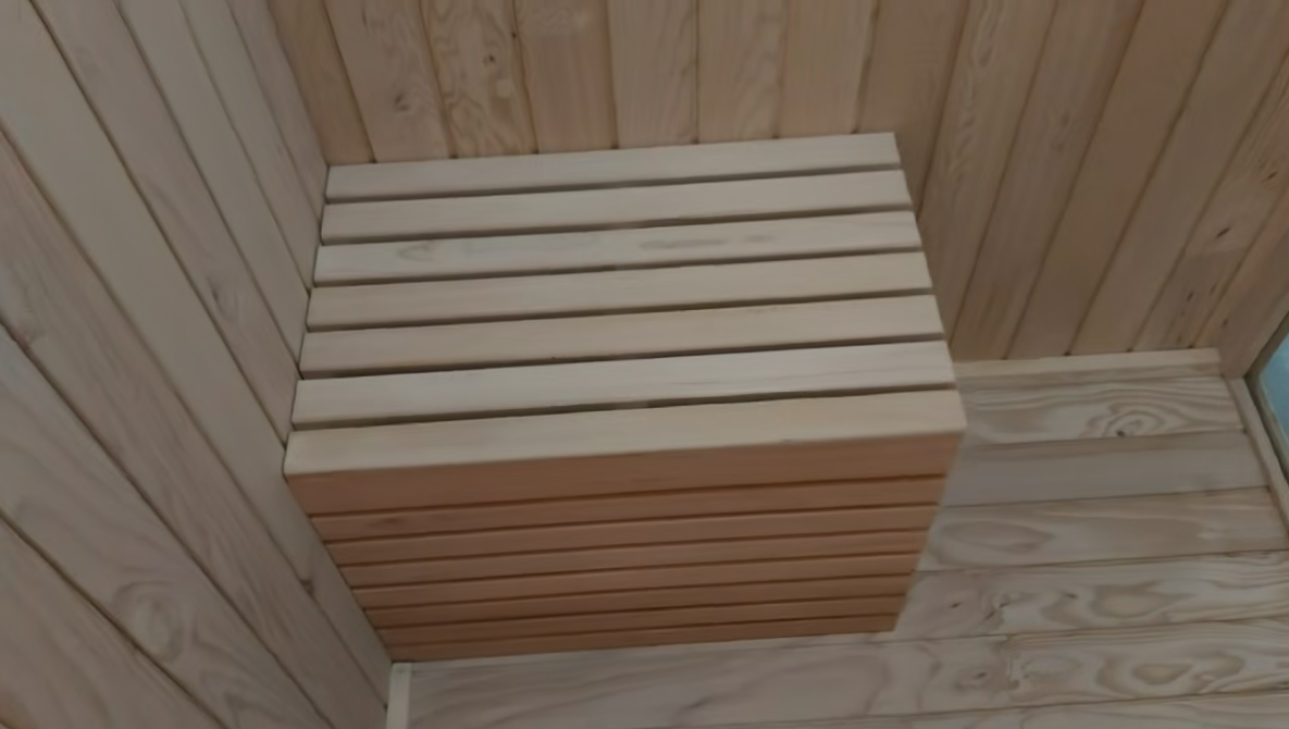 Multi - room irregularly shaped sauna. It features electric - furnace constant - temperature heating and can be custom - made in solid wood for both home courtyard and commercial use as an integrated unit.