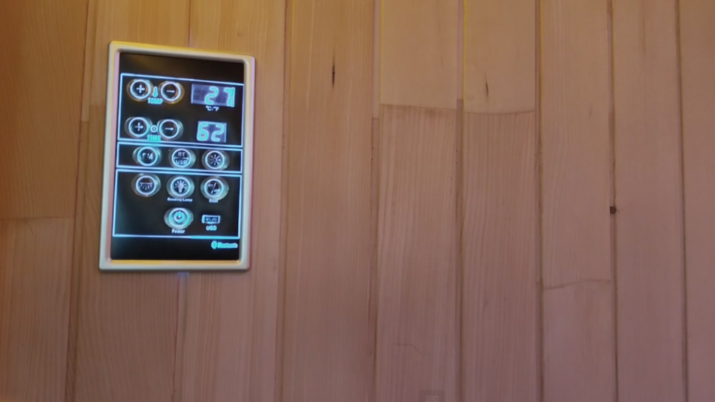 Home Integrated Far Infrared Sauna, Smart Constant Temp Light Heating, Custom Made for Villa Bedroom & Basement
