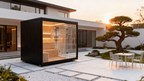 Standard Square Wood Electric Sauna, Household Villa Commercial Dry Sauna, Custom Non-standard Size & Layout with Door-to-door Service