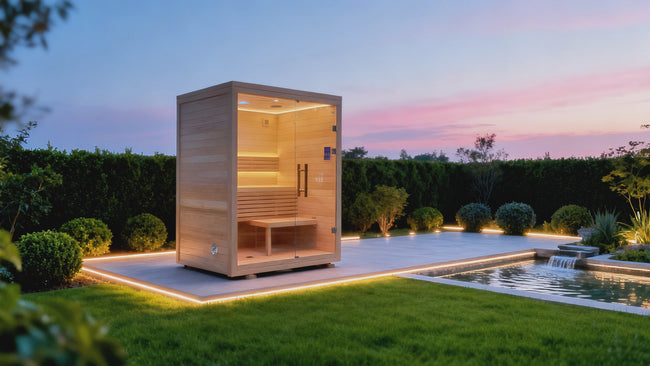 Fully customized far - infrared sauna room, an indoor steam room suitable for both dry and wet use, and an intelligent constant - temperature dry - steaming room for villas and homes. Hover Image